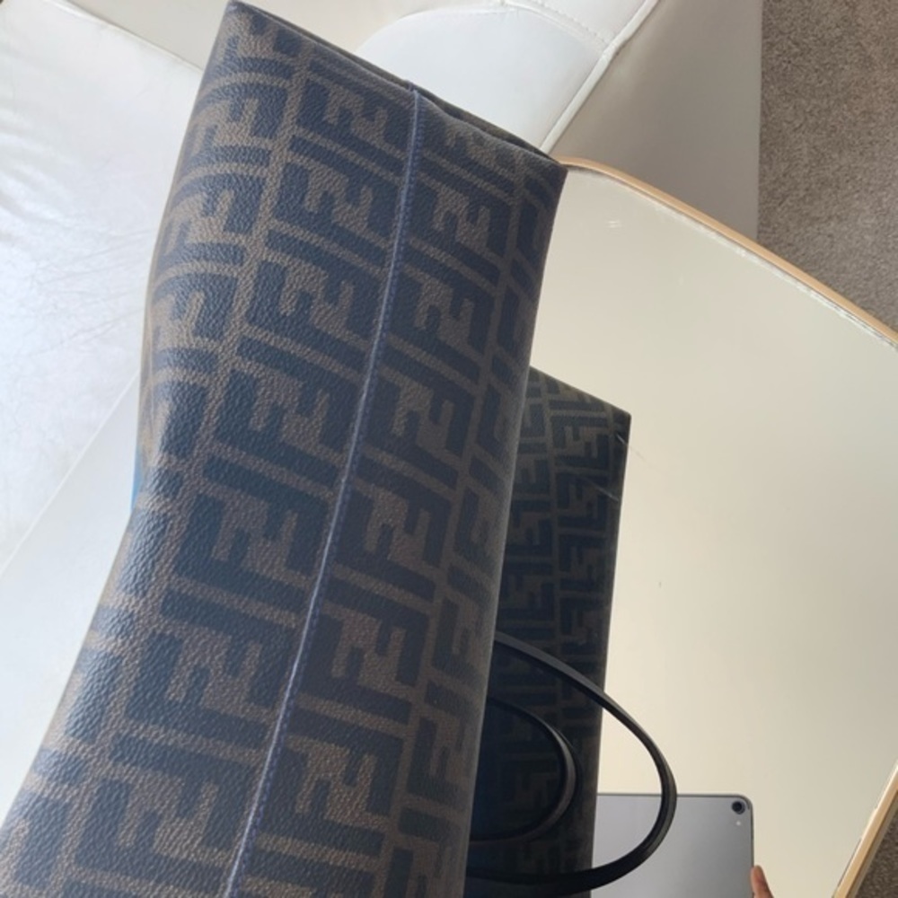 Fendi Zucca Ombré Roll Tote in blue - Picture 12 of 13